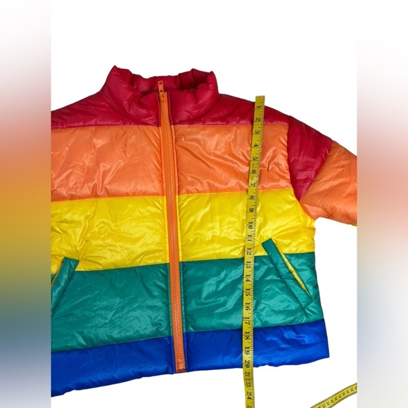 Hot & Delicious Fiery Orange and Red Jacket Size Large - Picture 17 of 17